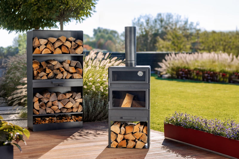 Cook King Vento Garden Stove with Oven and Log Storage photograph 10