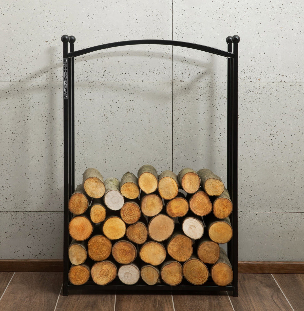 Cook King Wood Rack BERRY, outdoor lifestyle shot 3