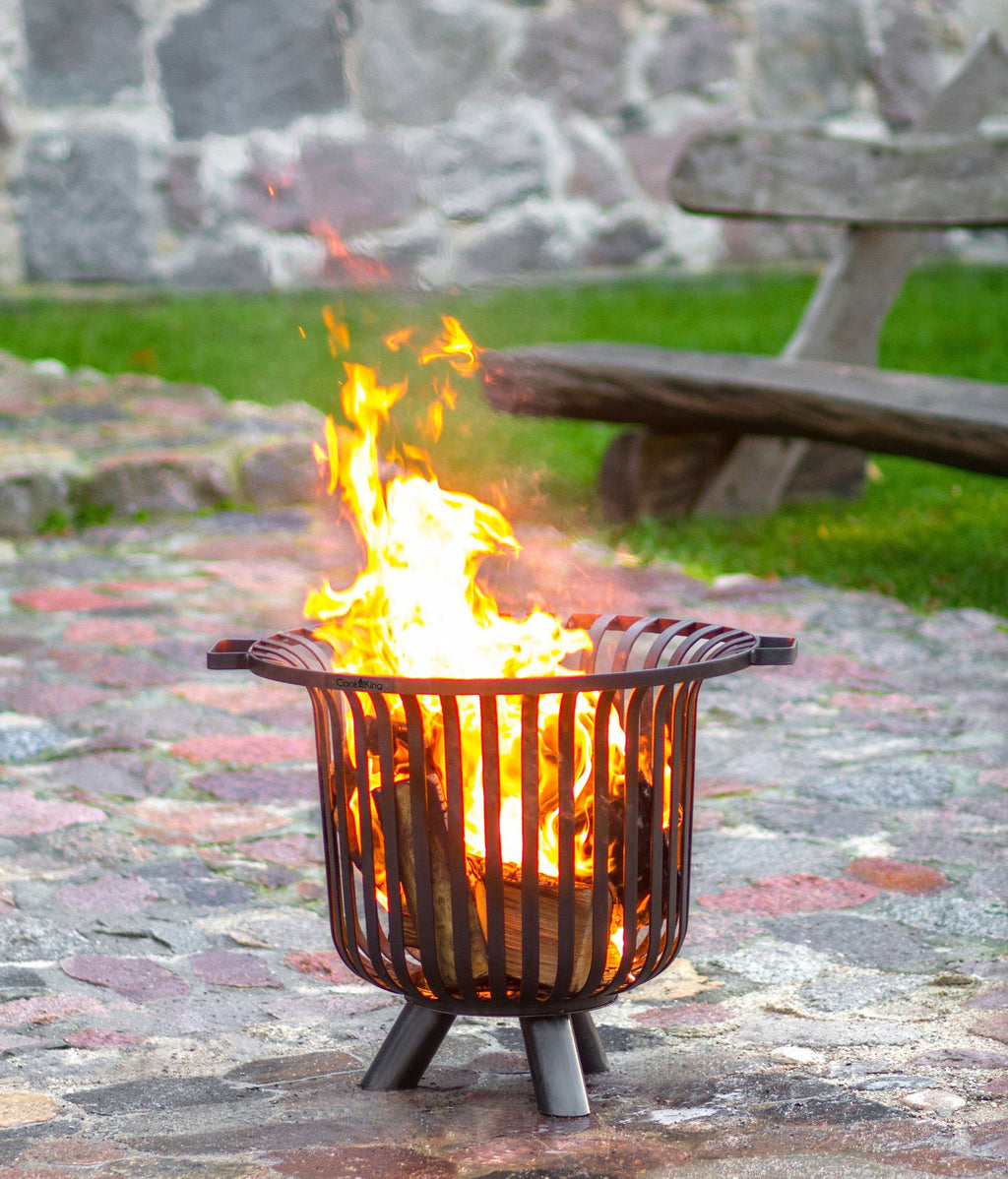 Cook King Fire Basket VERONA, outdoor lifestyle shot 7