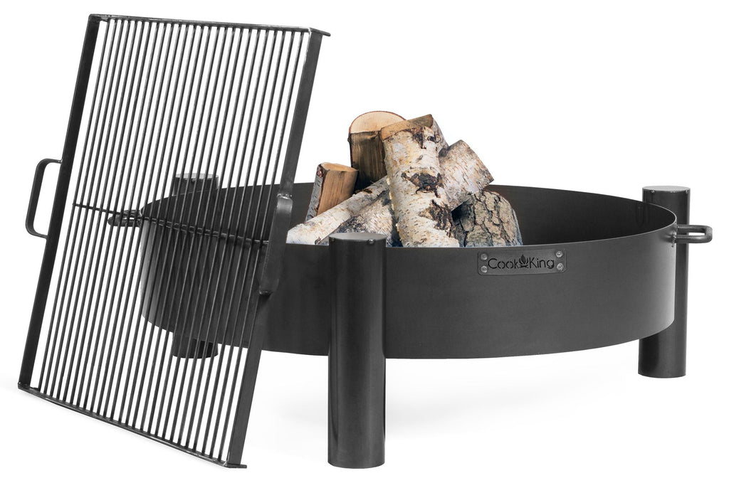 Cook King Haiti 70cm Fire Bowl, studio detail shot 9