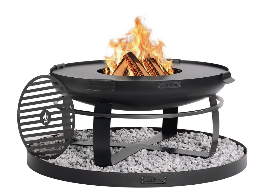 Cook King Viking 60cm Fire Bowl, studio detail shot 10