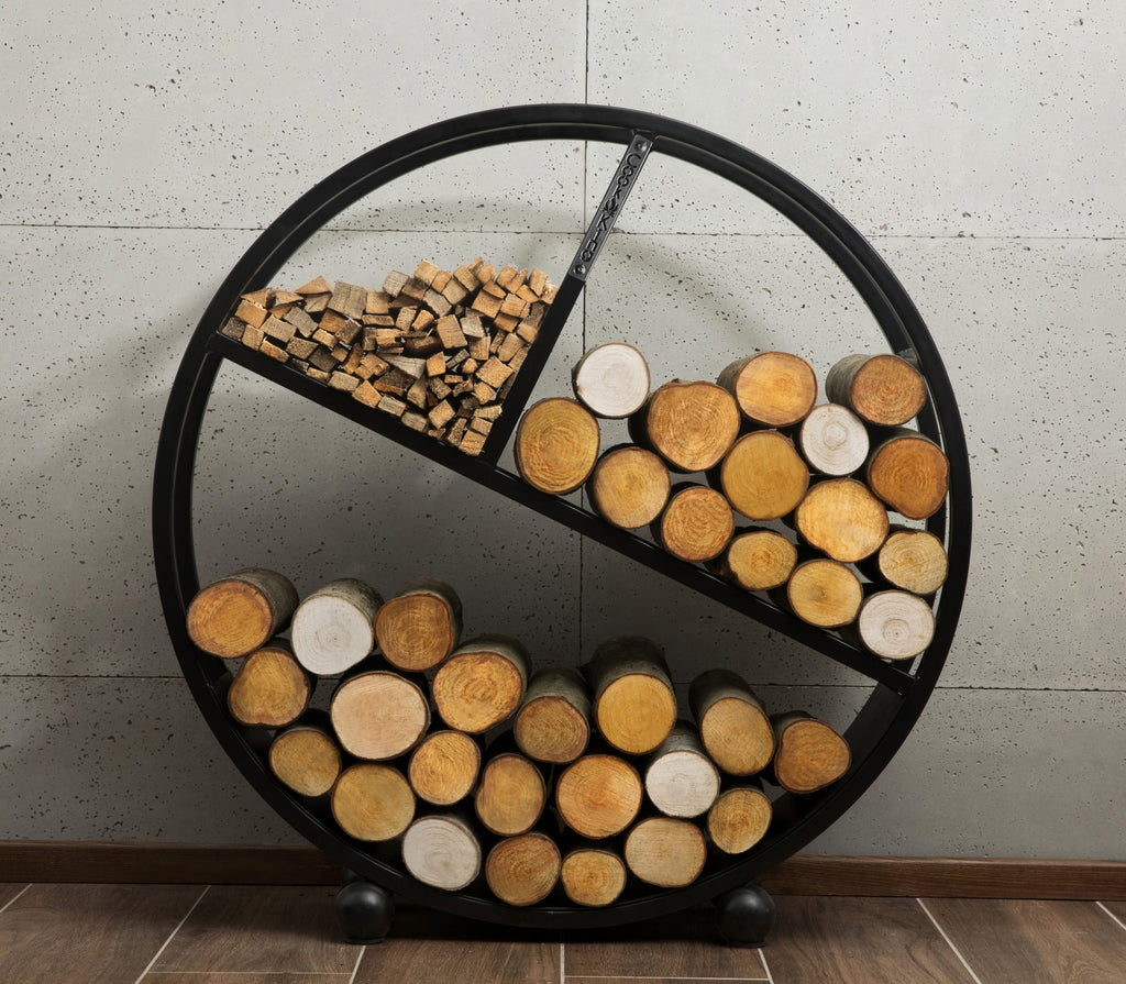 Cook King 80cm Wood Rack DIEGO, outdoor lifestyle shot 3