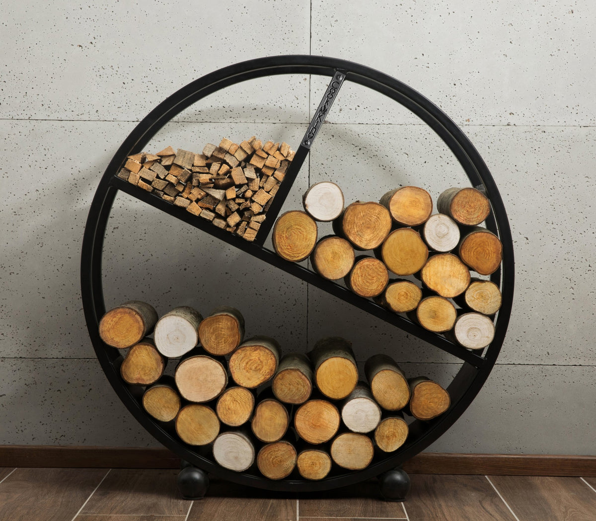 Cook King 80cm Wood Rack DIEGO, outdoor lifestyle shot 3