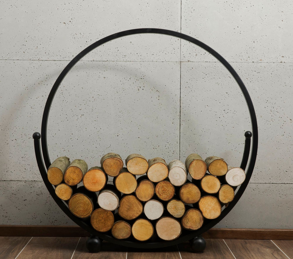 Cook King 80cm Wood Rack SPIRAL, outdoor lifestyle shot 3