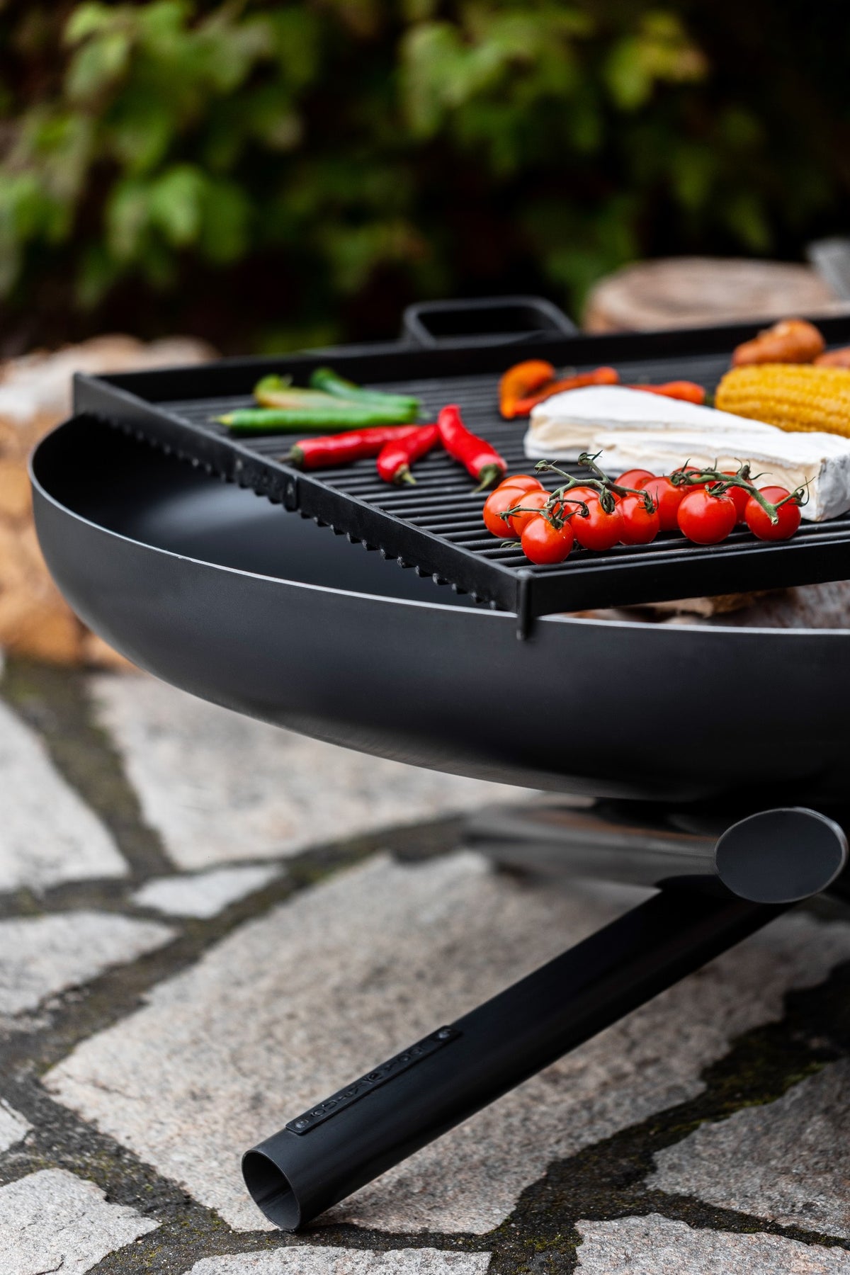 Cook King Indiana 60cm Fire Bowl, outdoor lifestyle shot 6