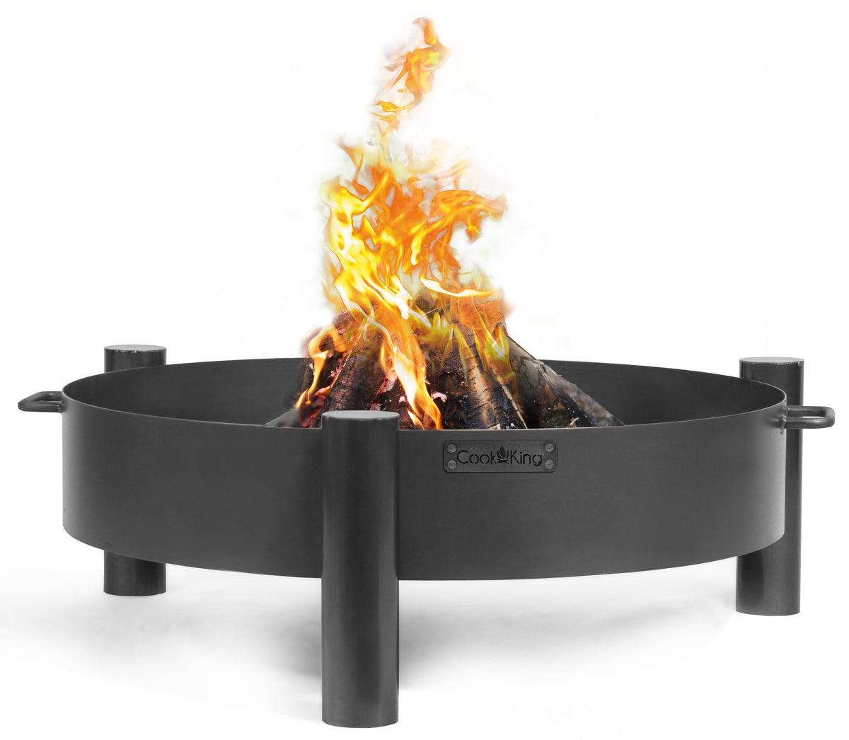 Cook King Haiti 70cm Fire Bowl, studio detail shot 8