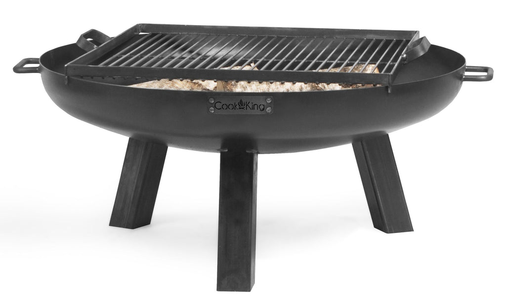 Cook King Polo 70cm Fire Bowl, studio detail shot 10