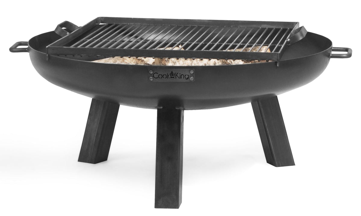 Cook King Polo 70cm Fire Bowl, studio detail shot 10