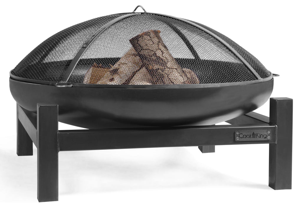 Cook King Panama 60cm Fire Bowl, studio detail shot 7