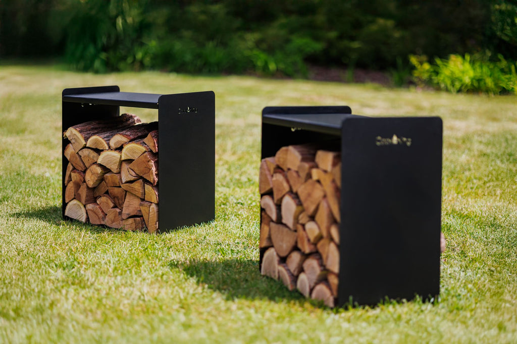 Cook King Wood Rack FUEGO, outdoor lifestyle shot 3