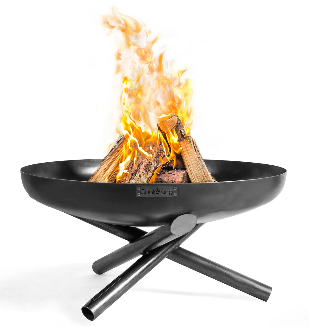 Cook King Indiana 70cm Fire Bowl, studio detail shot 9