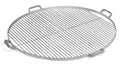 Cook King 70 cm Stainless Steel Grate with 4 Handles For Fire Bowl on a white background