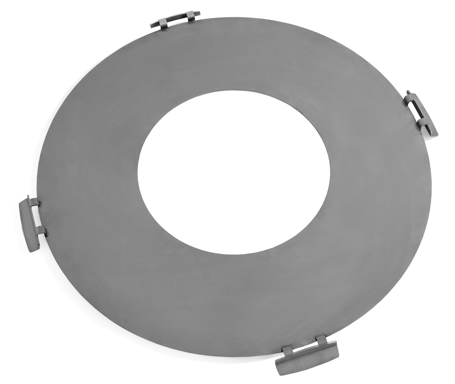 Cook King 78 cm Stainless Grill Plate for Fire Bowl 4 Handles on a white background