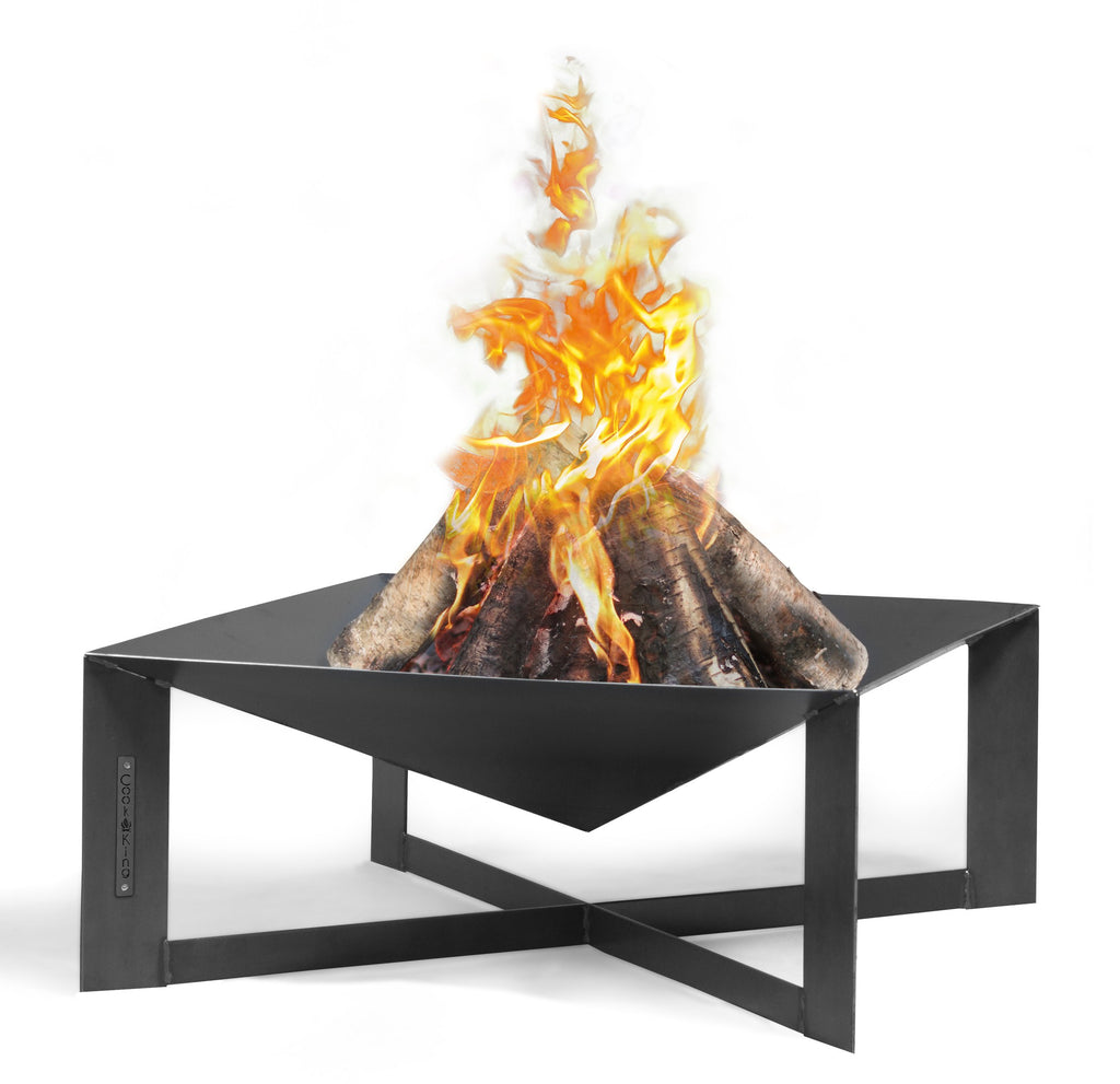 Cook King Cuba 70x70cm Fire Bowl, studio detail shot 9