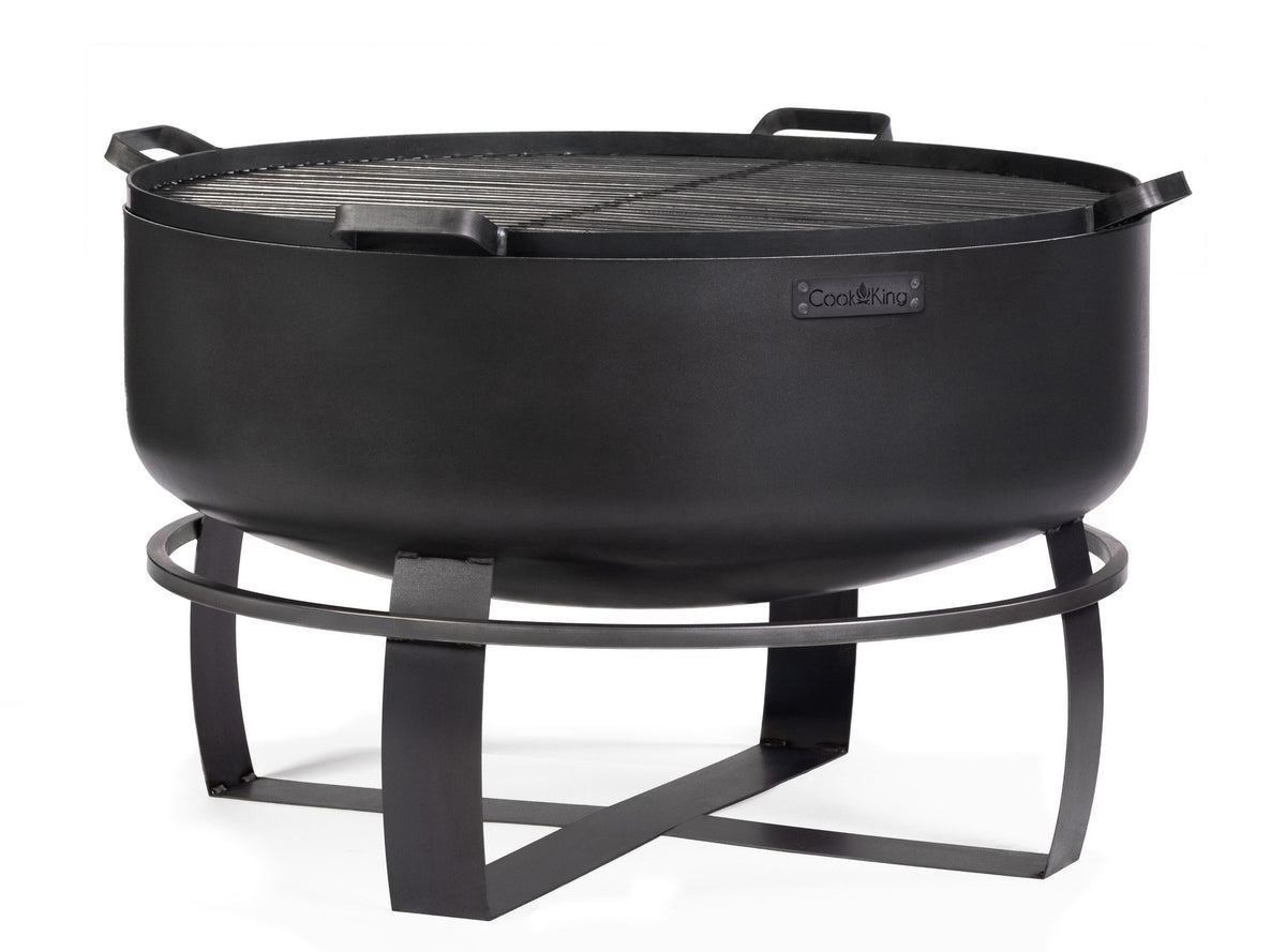 Cook King Viking XXL 60cm Fire Bowl, studio detail shot 8