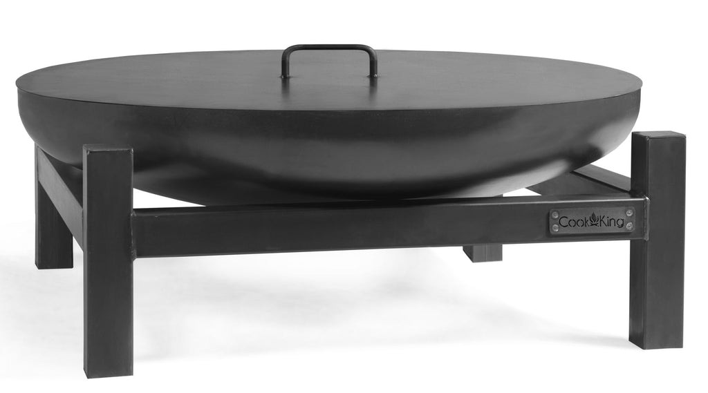 Cook King Panama 60cm Fire Bowl, studio detail shot 6