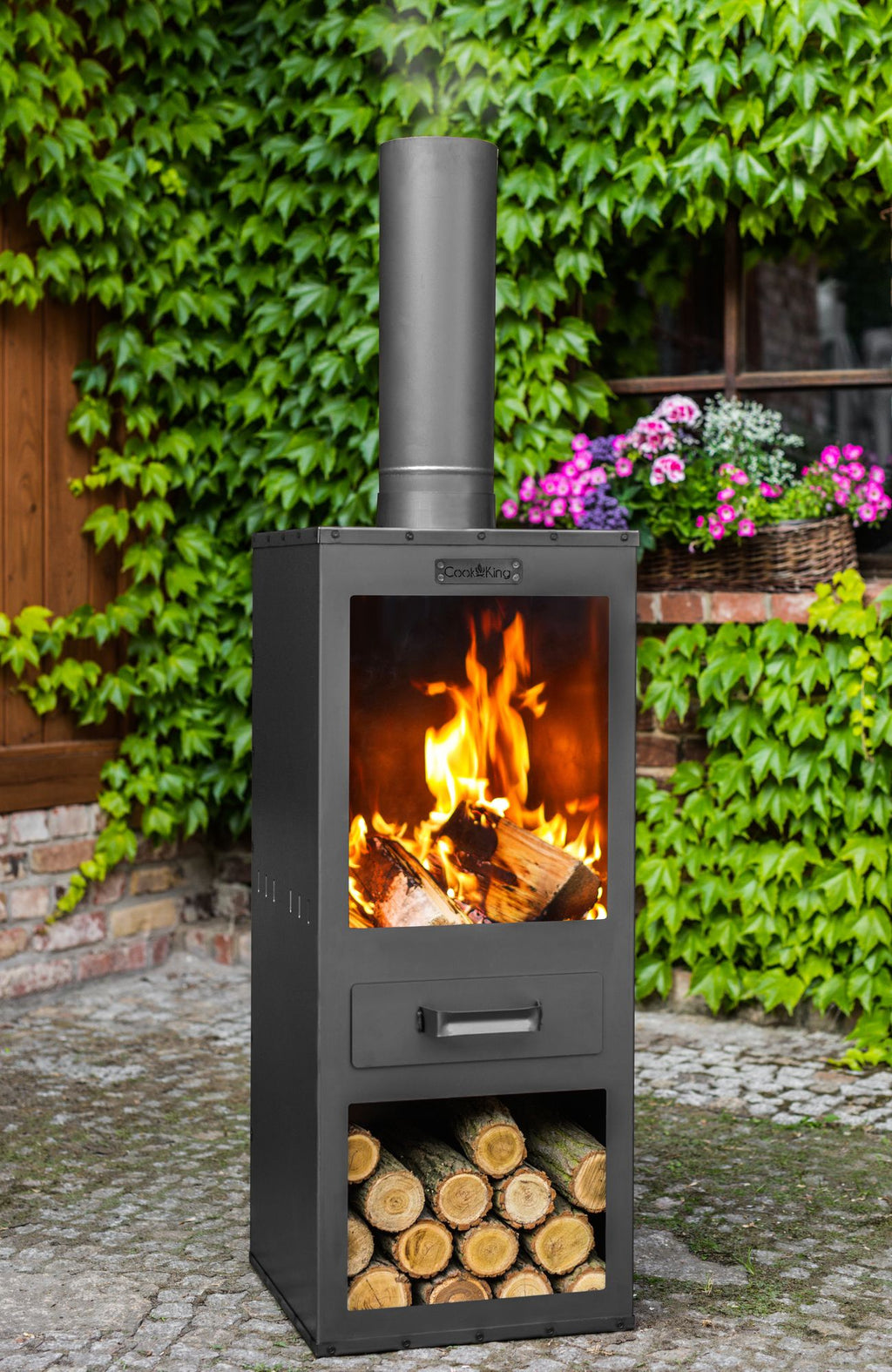 Cook King Garden Stove ROSA, outdoor lifestyle shot 6