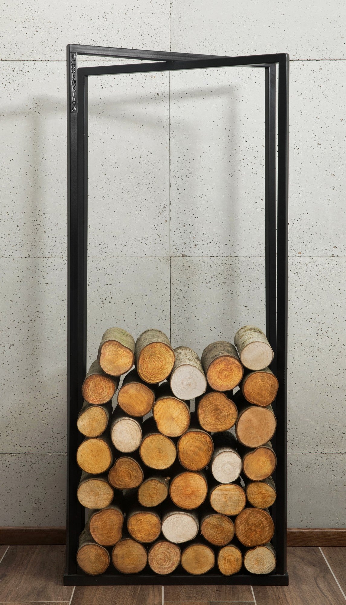 Cook King 120x40x20cm Wood Rack LUIS, outdoor lifestyle shot 3