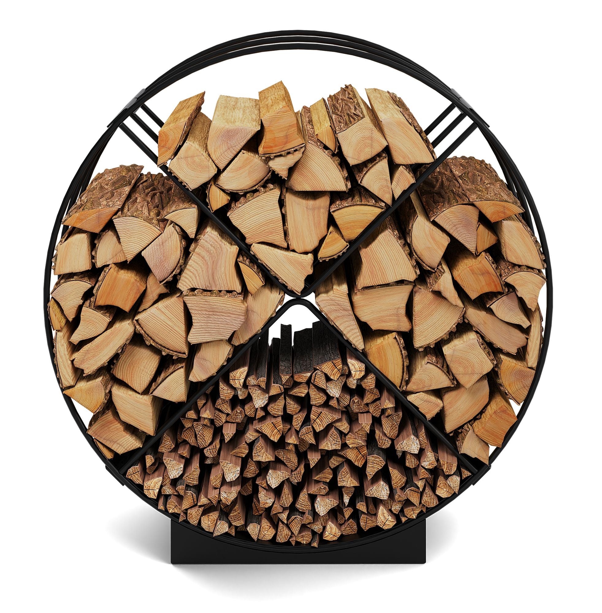 Cook King 80x25cm Wood Rack RONDO, studio detail shot 6