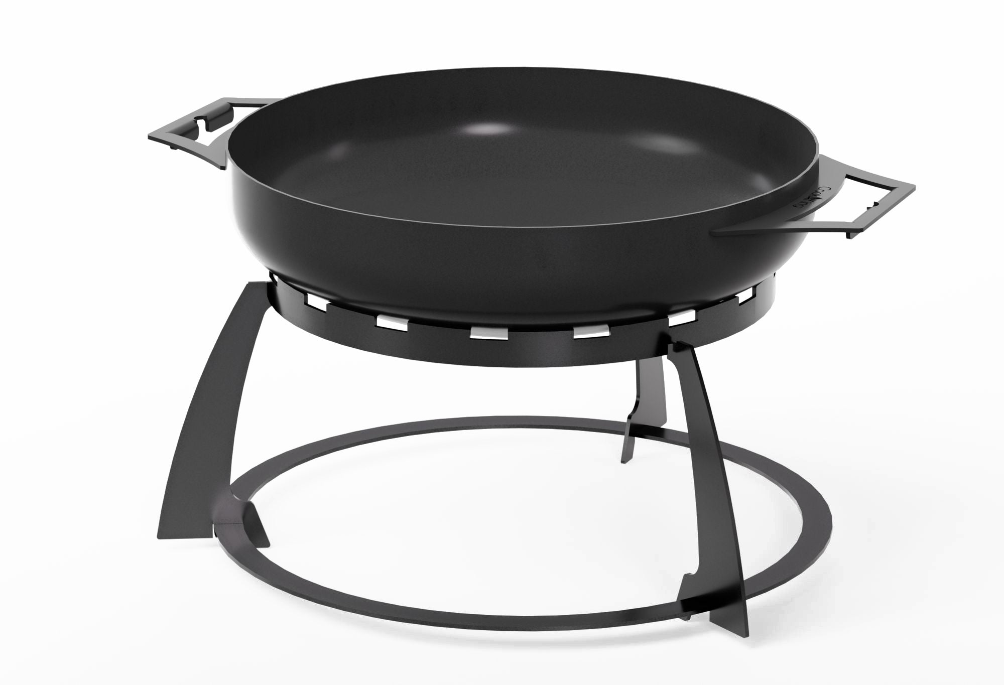 Cook King High rim on a skewer for a grill table 78 cm and 82 cm, studio detail shot 4