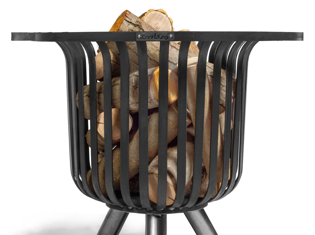 Cook King Fire Basket VERONA, studio detail shot 8