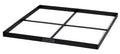 Cook King Square Fire Bowl Base For Decorative Stones 60x60 cm on a white background