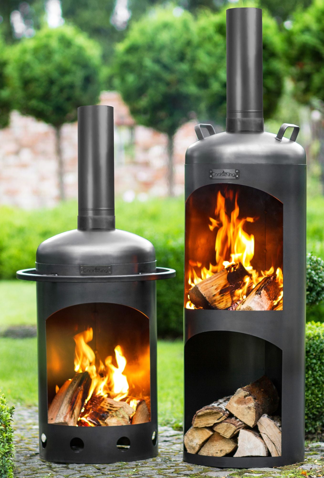 Cook King Garden Stove FARO, outdoor lifestyle shot 4