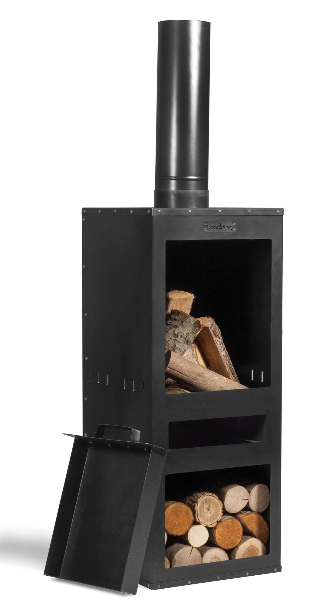 Cook King Garden Stove ROSA, studio detail shot 7
