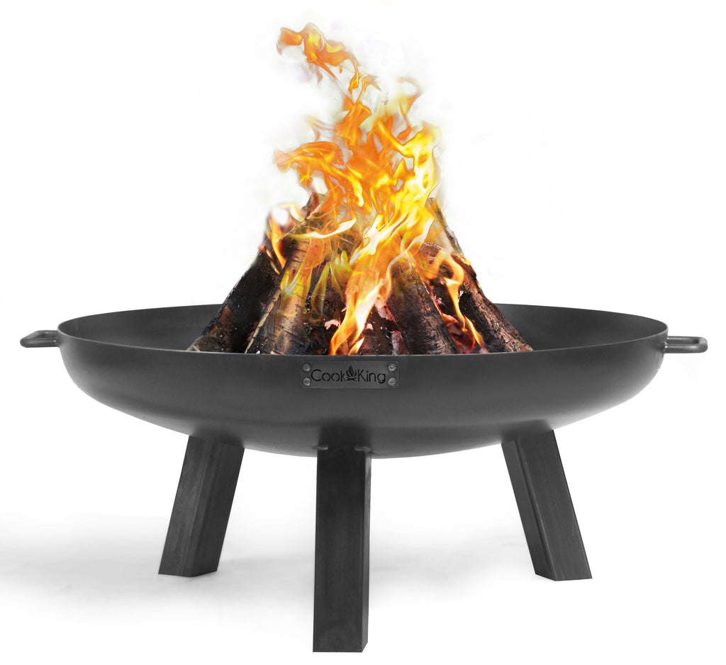 Cook King Polo 80cm Fire Bowl, studio detail shot 8