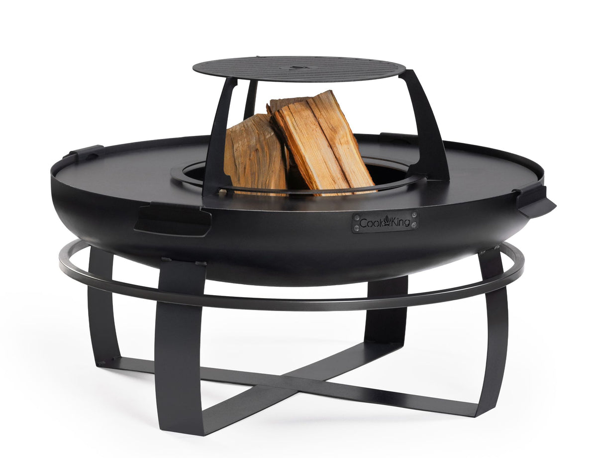 Cook King Viking 70cm Fire Bowl, studio detail shot 9