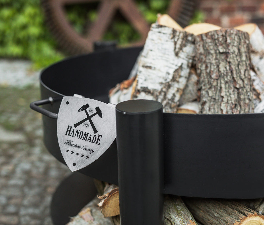 Cook King Montana 80cm Fire Bowl, outdoor lifestyle shot 3