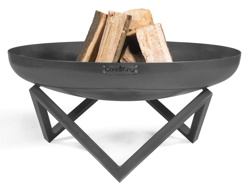 Cook King Santiago 70cm Fire Bowl on a white background