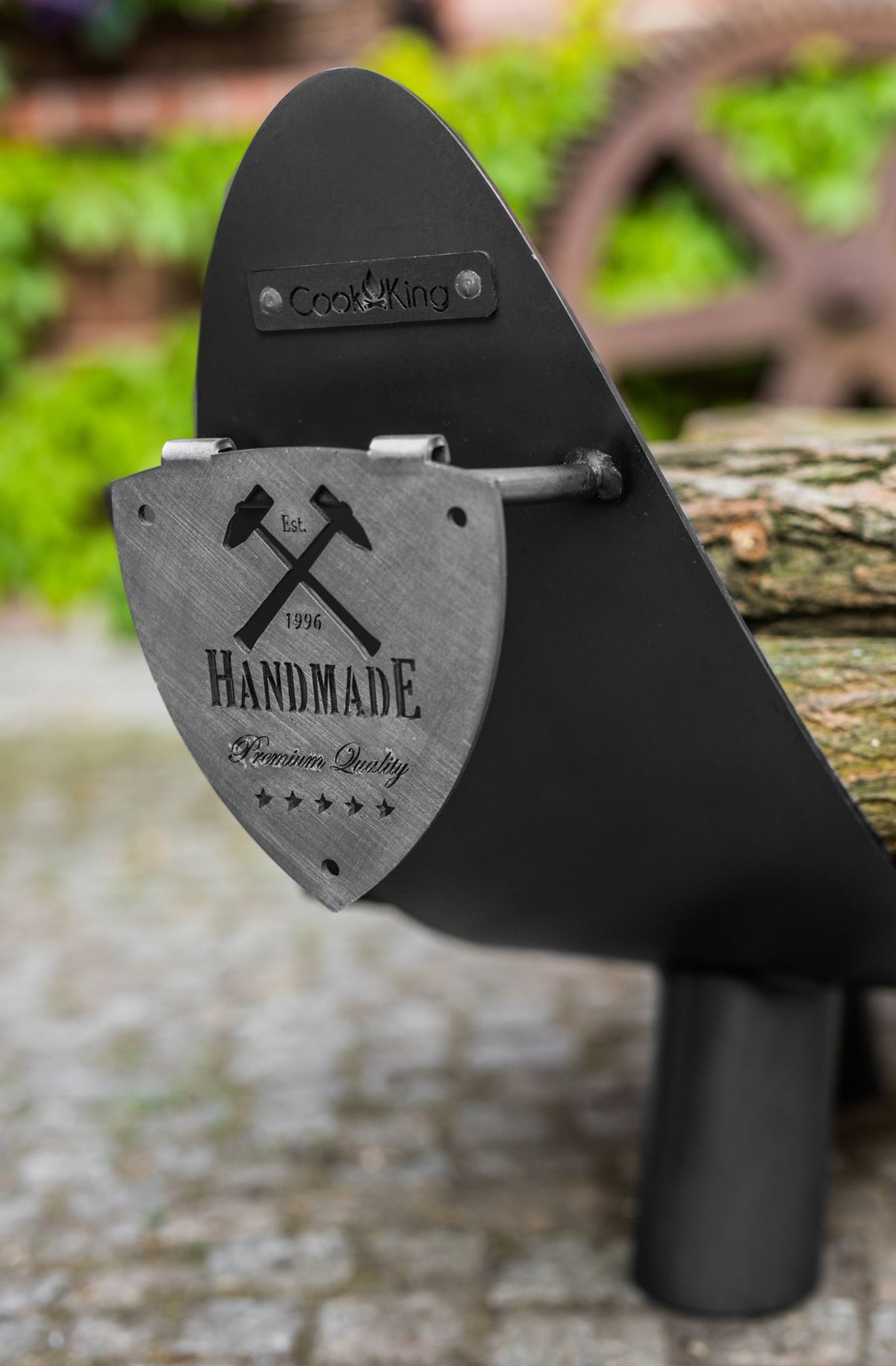 Cook King Wood Rack MILA, outdoor lifestyle shot 7