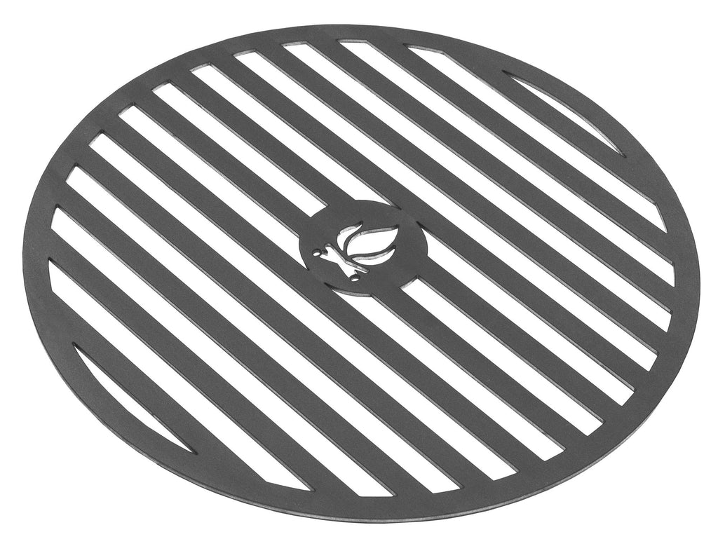 Cook King 82 cm Grill Plate for Fire Bowl with 37 cm Grate and 4 Handles, studio detail shot 3