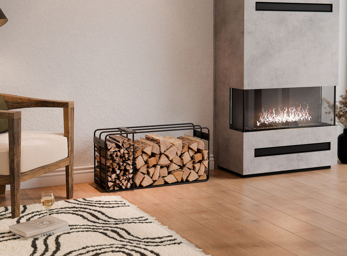 Cook King 80x40x25cm Wood Rack FLOX, outdoor lifestyle shot 3