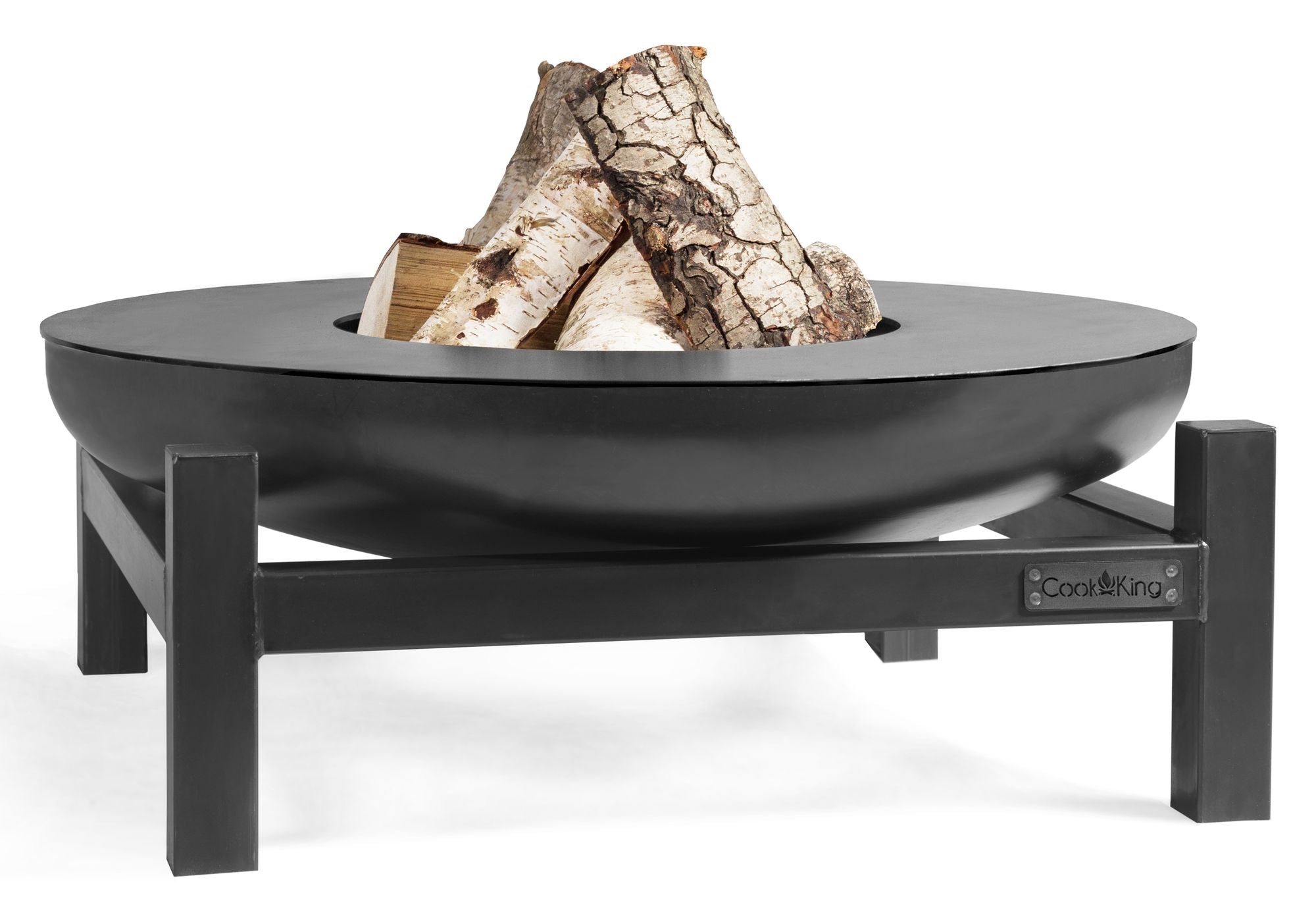Cook King Panama 60cm Fire Bowl, studio detail shot 5