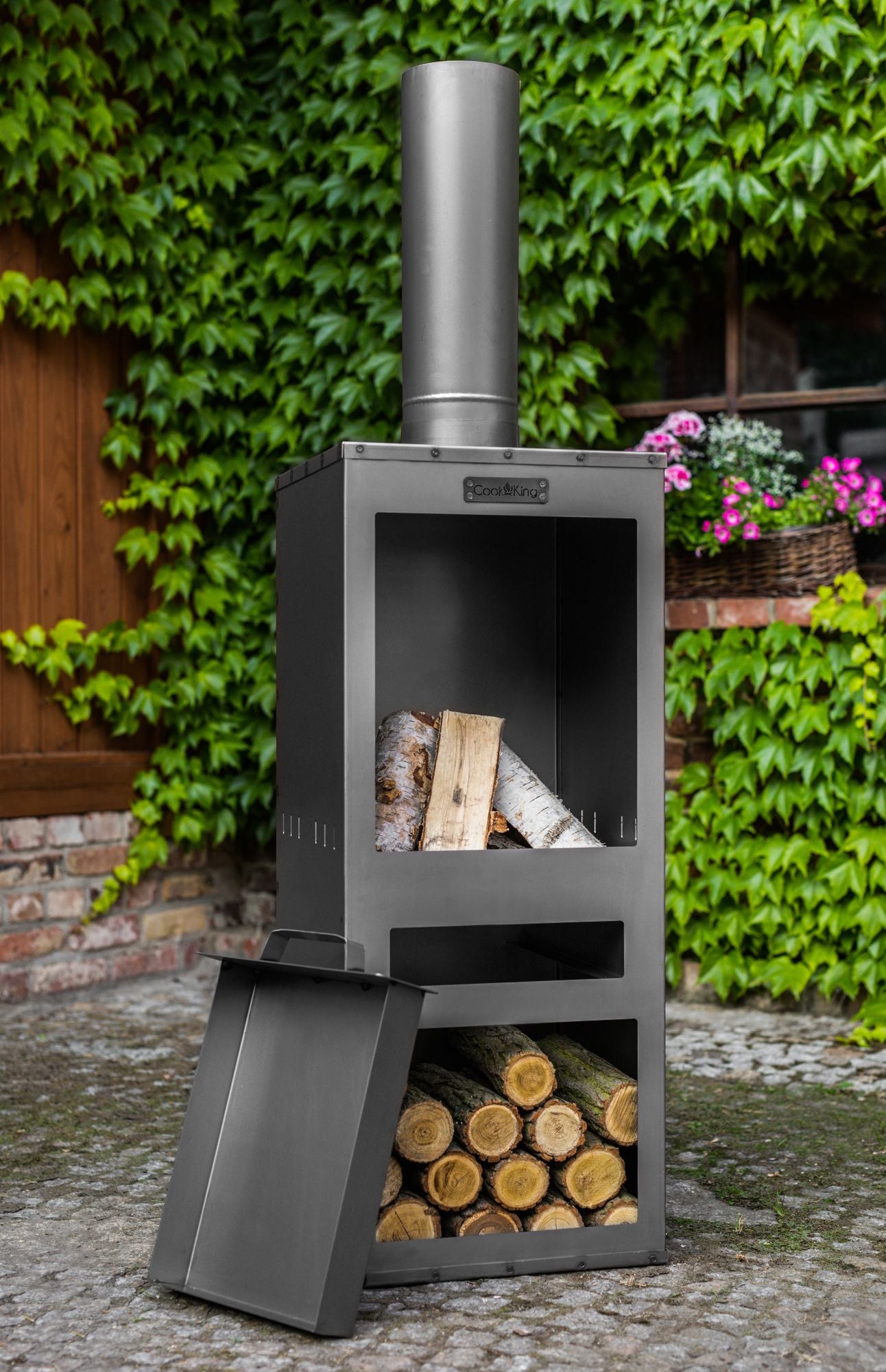 Cook King Garden Stove ROSA, outdoor lifestyle shot 3