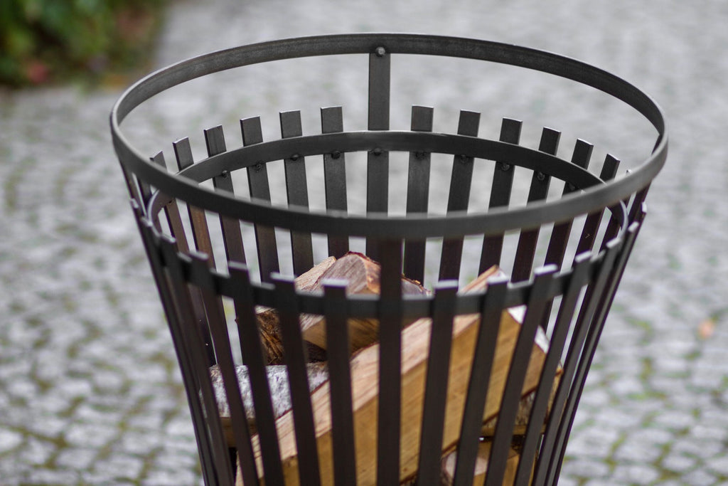Cook King Fire Basket FLAME, outdoor lifestyle shot 6