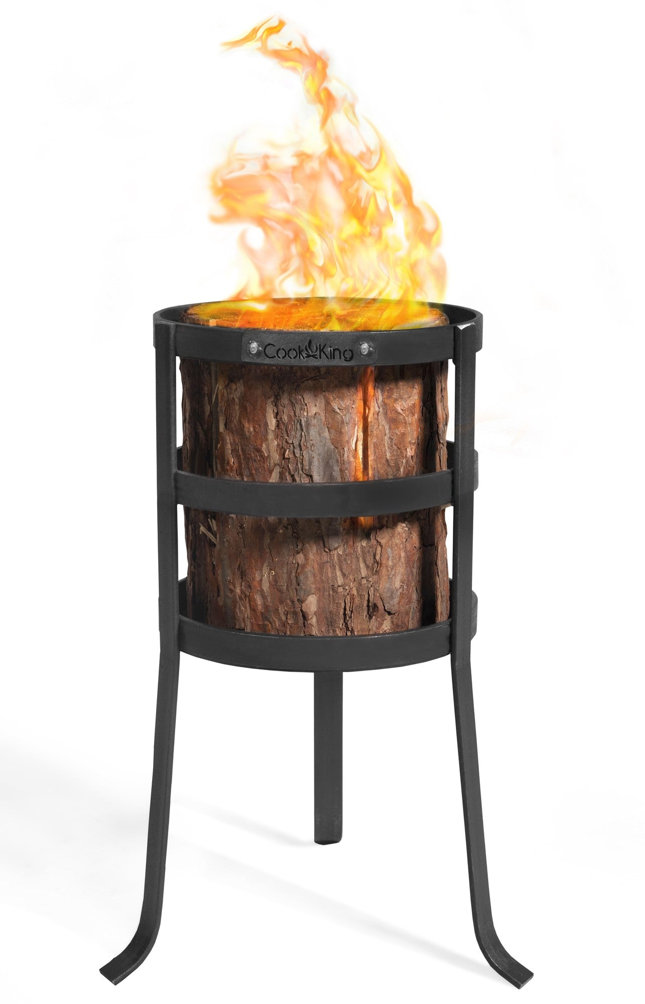 Cook King Fire Basket for Swedish Torches MALMO, studio detail shot 3