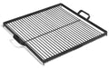 Cook King 50x50 cm Natural Steel Grate for 70 cm Fire Bowl on a white background