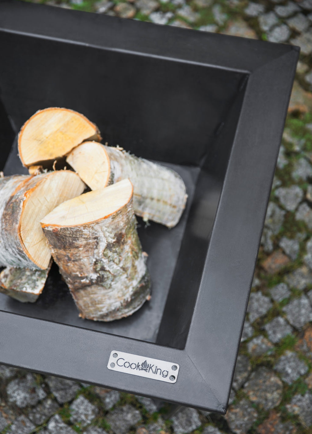 Cook King Brasil 70x70cm Fire Bowl, outdoor lifestyle shot 4