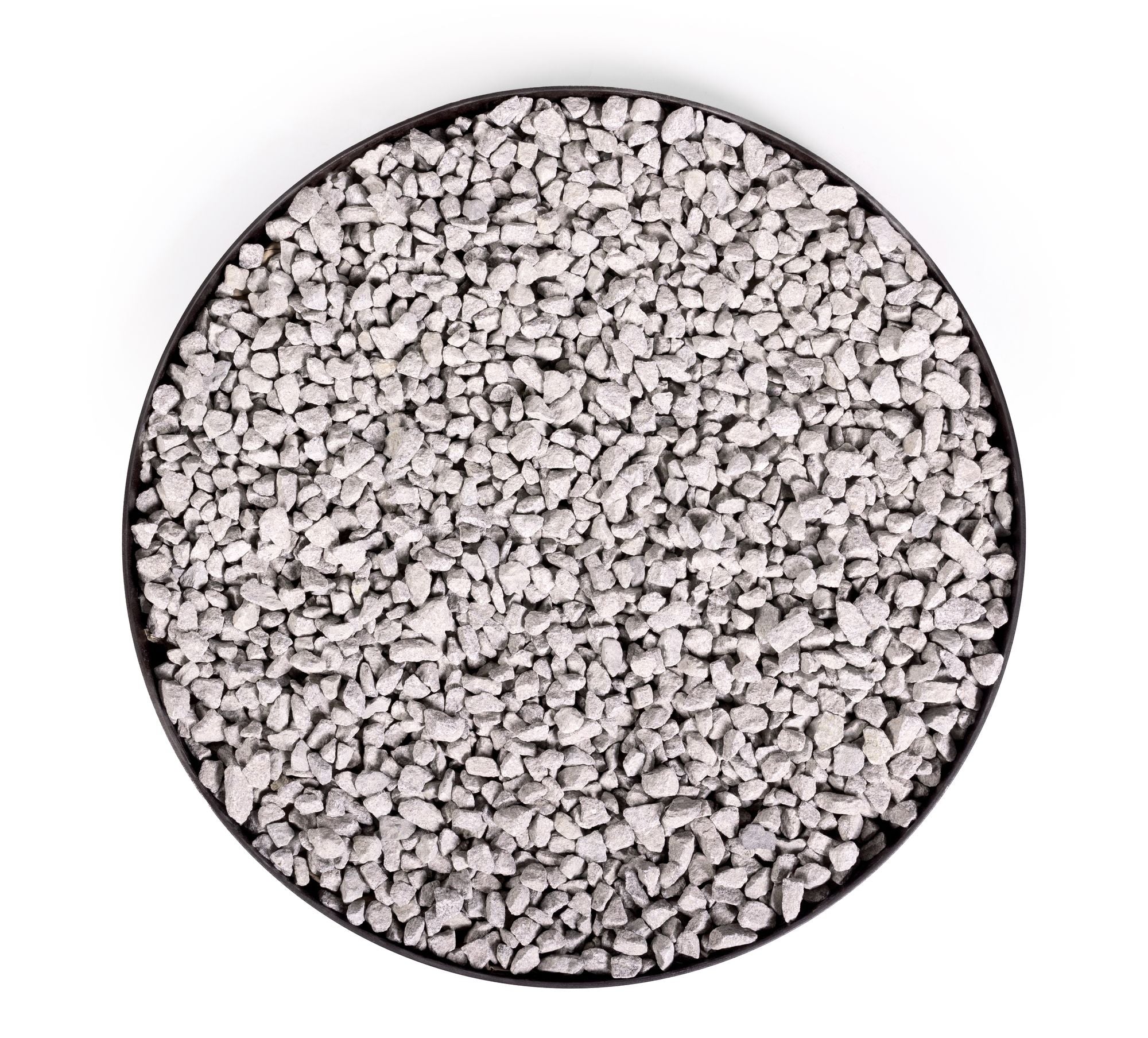 Cook King Round Fire Bowl Base For Decorative Stones 80 cm, studio detail shot 3