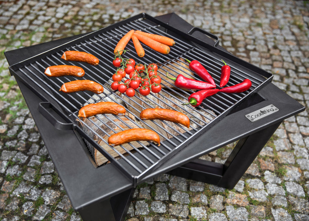 Cook King Brasil 70x70cm Fire Bowl, outdoor lifestyle shot 7