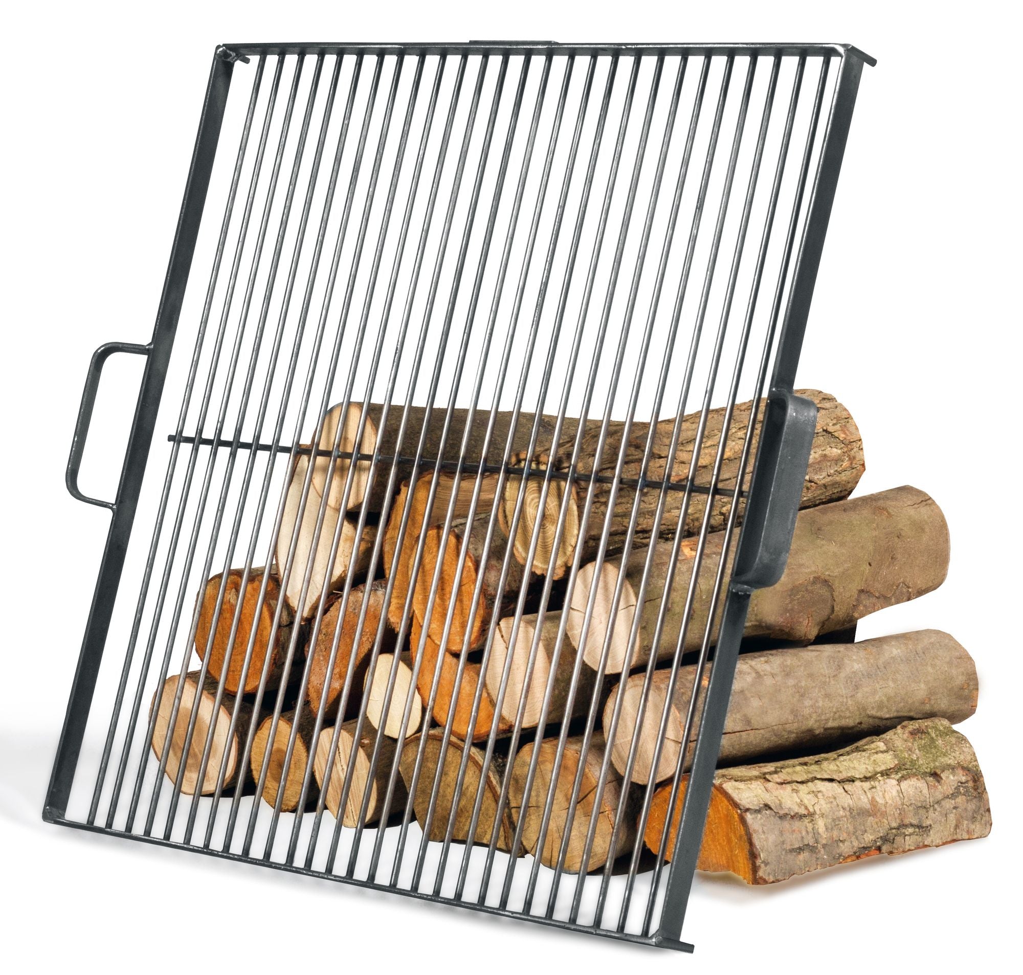 Cook King 44x44 cm Natural Steel Grate for 60 cm Fire Bowl, studio detail shot 4