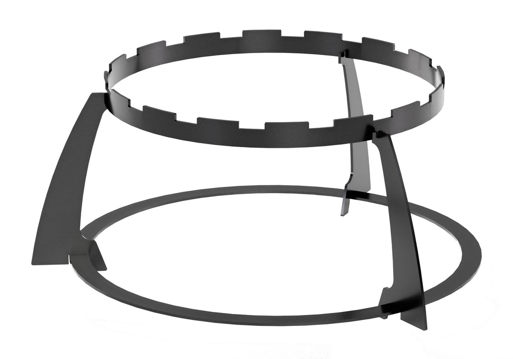 Cook King High rim on a skewer for a grill table 78 cm and 82 cm on a white background