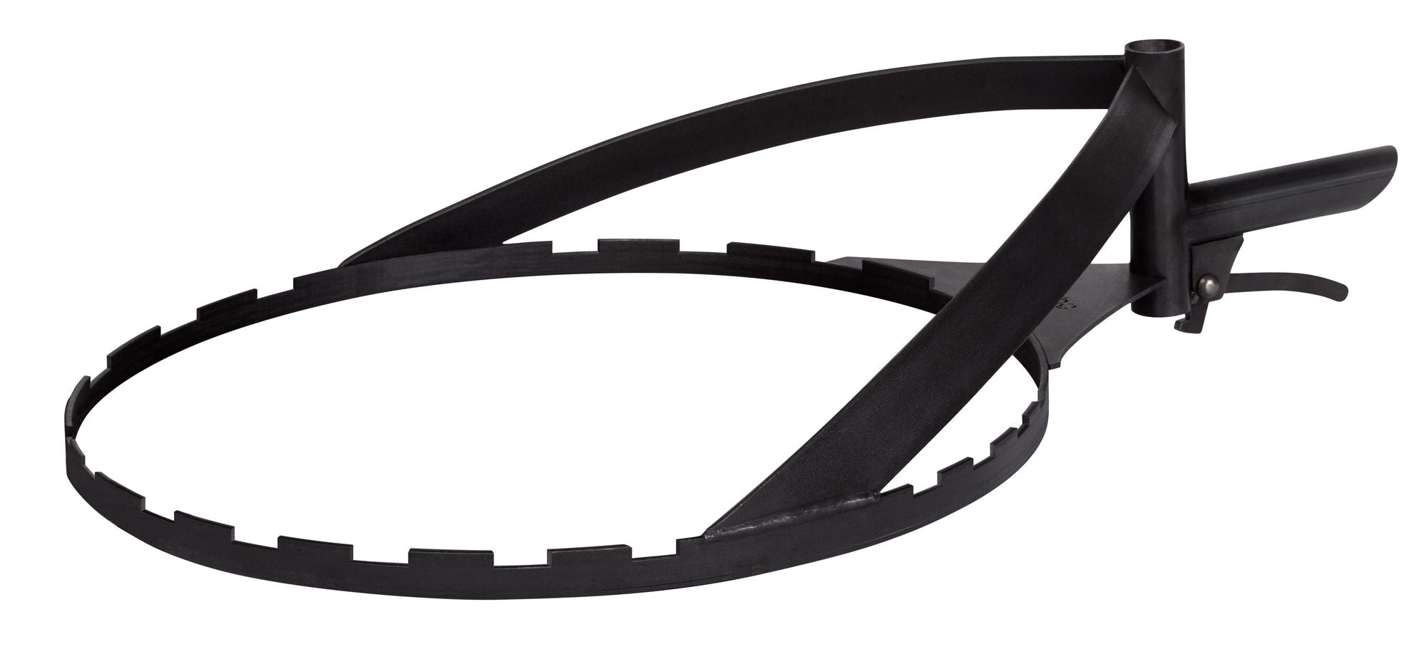 Cook King 50cm Skewer Rim with Handle for BANDITO and MONTANA X Fire Bowl on a white background