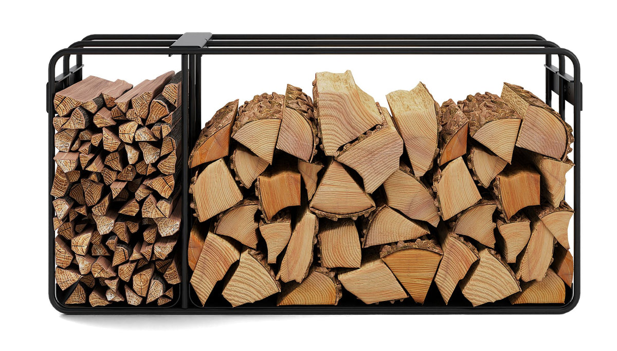 Cook King 80x40x25cm Wood Rack FLOX, studio detail shot 6