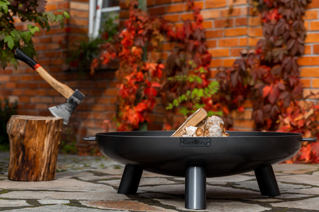 Cook King Bali 60cm Fire Bowl, outdoor lifestyle shot 3