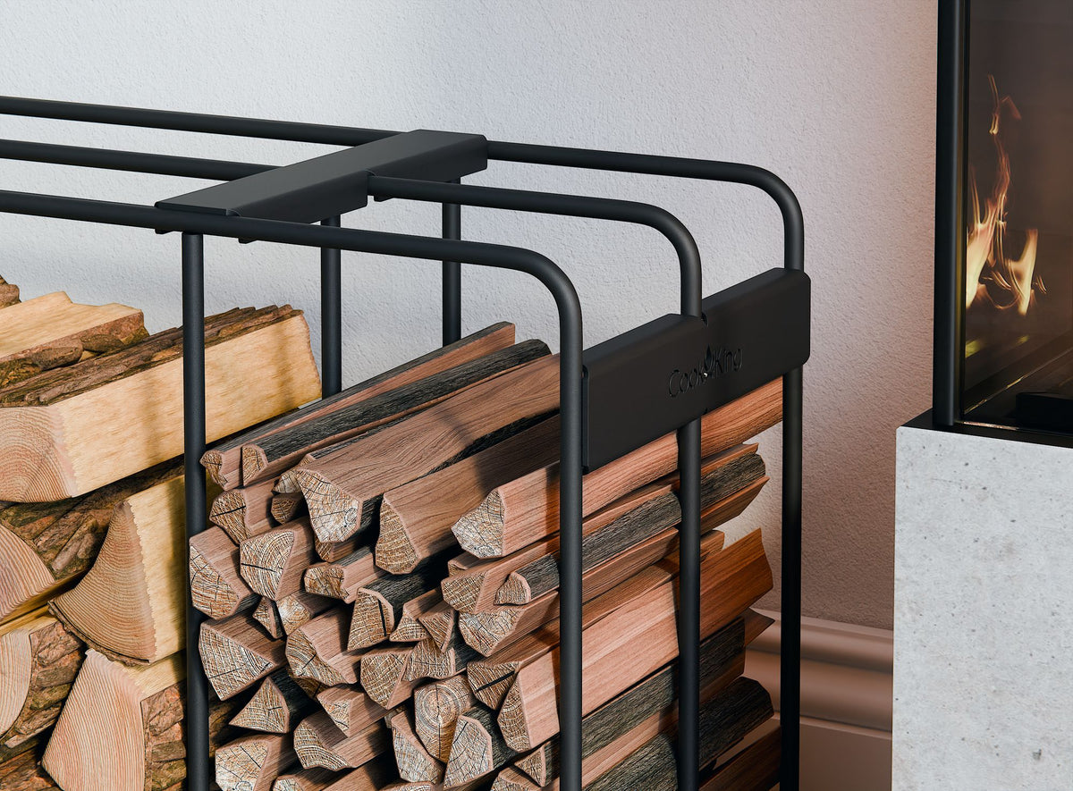 Cook King 80x40x25cm Wood Rack FLOX, outdoor lifestyle shot 5