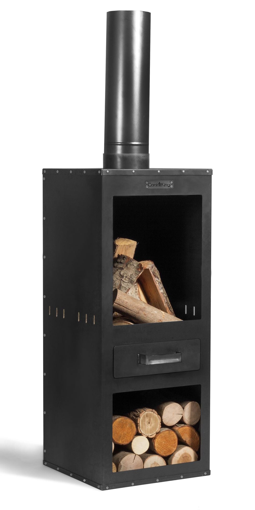 Cook King Garden Stove ROSA on a white background